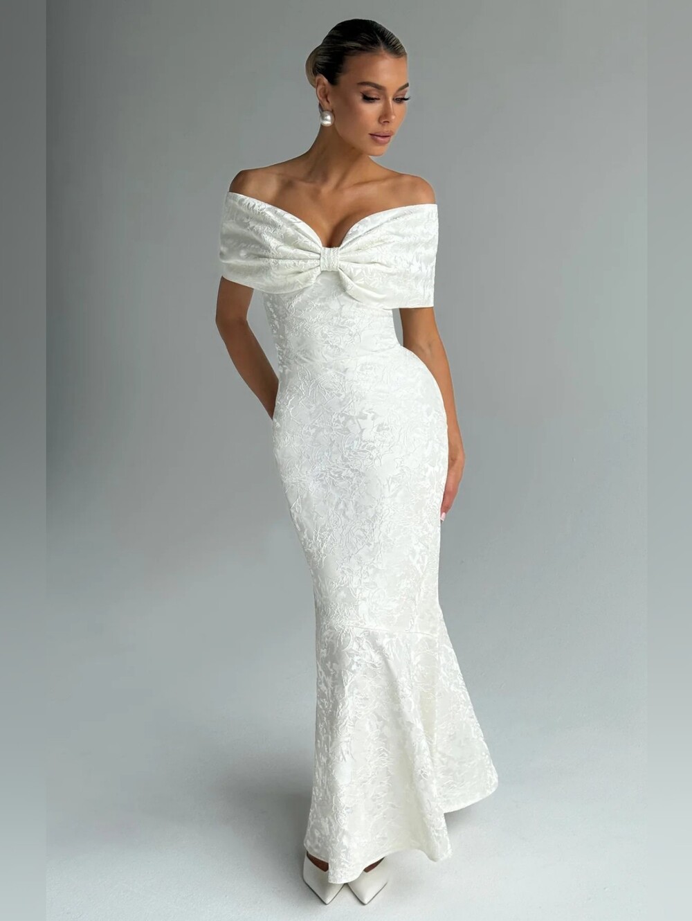 Vestido largo Emberly - Marfil NWT $183 Babybio